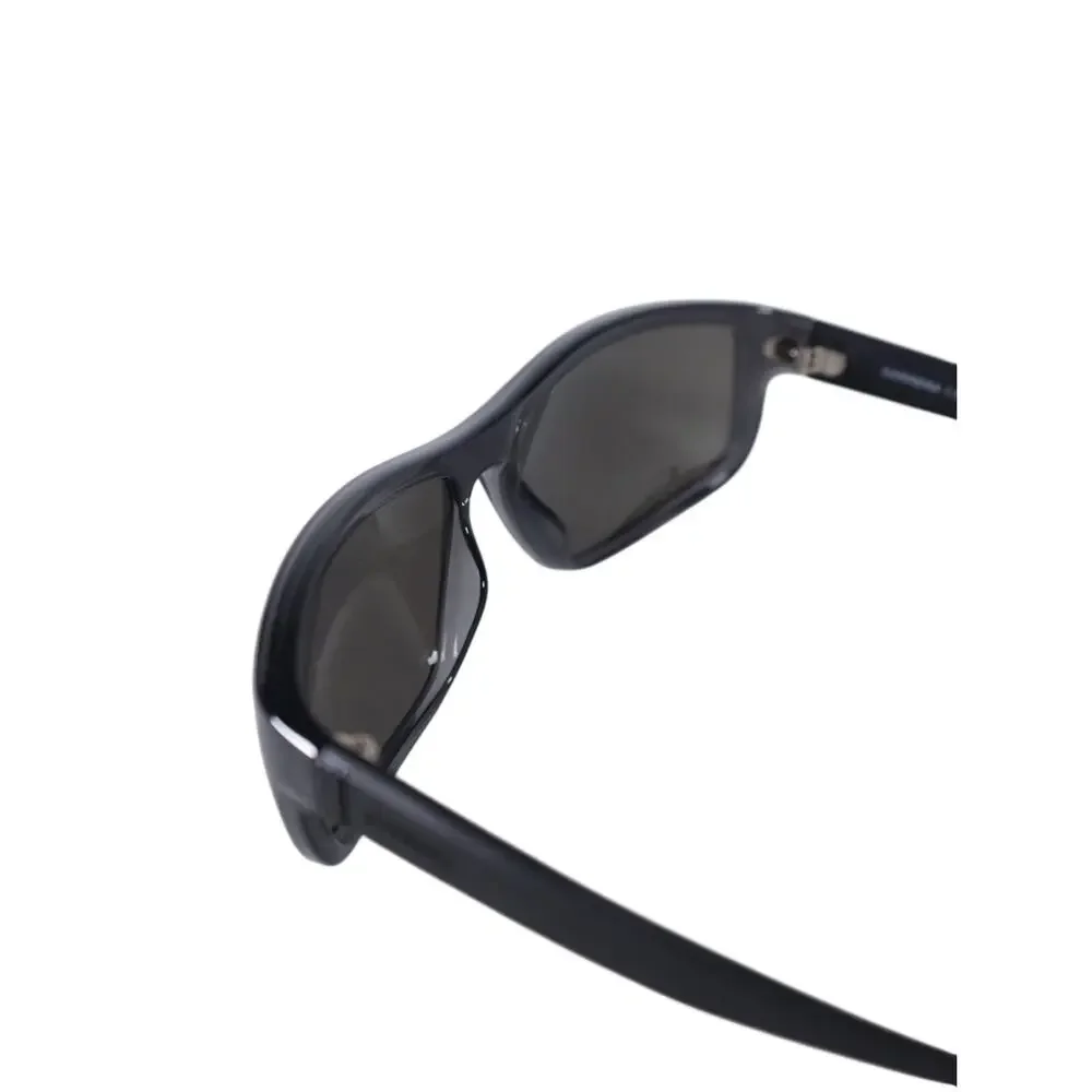 Carrera Rectangle Men's Polarized Sunglasses - Transparent Dark Grey - NWT